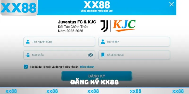 Đăng Ký Xx88